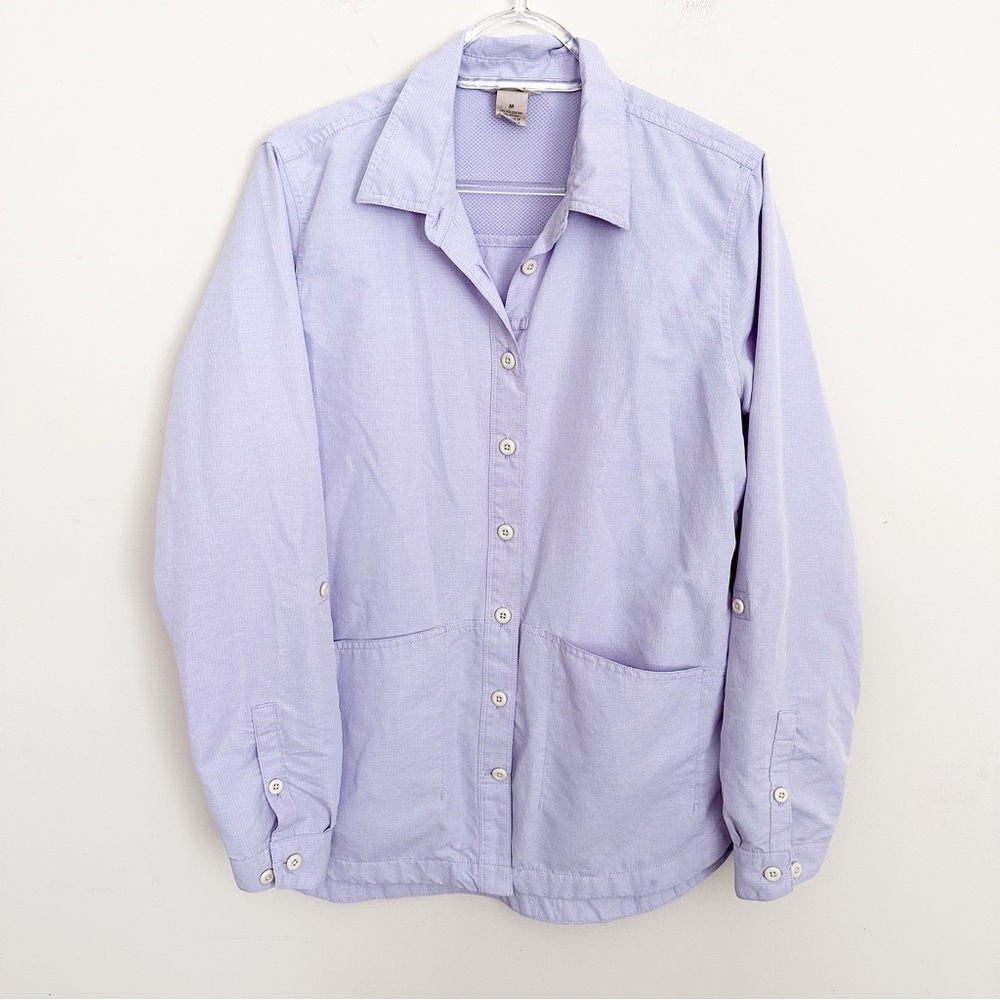 Duluth Trading Co Heirloom Gardening Button Down Top M